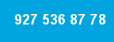 927 536 87 78